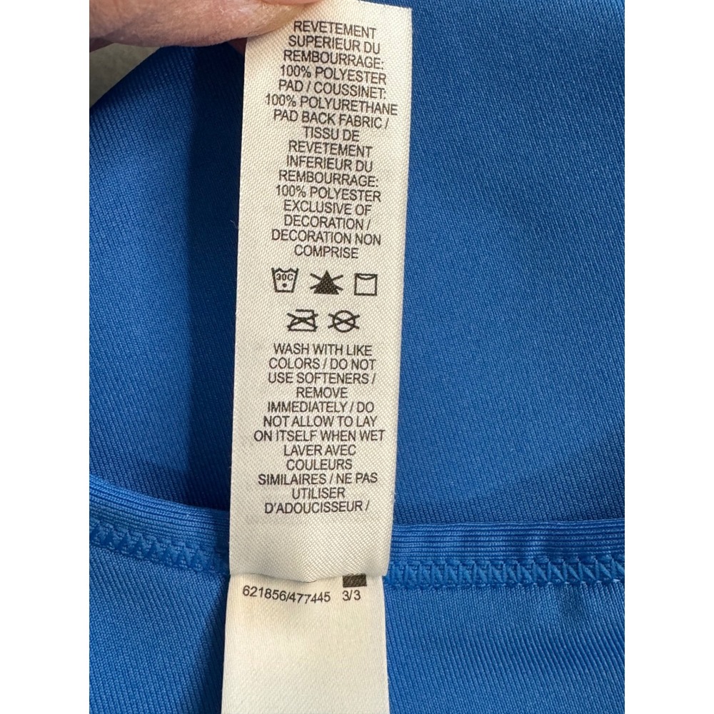 Nike Dri Fit Blue Racerback Sports Bra Medium‎ - Picture 8 of 10